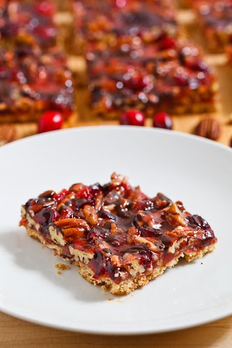 Cranberry Turtle Bars
