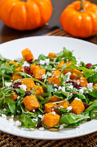 Festive Roast Pumpkin Salad
