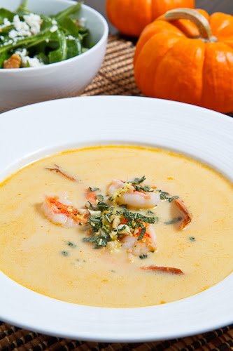 Pumpkin and Shrimp Bisque Pumpkin and Shrimp Bisque