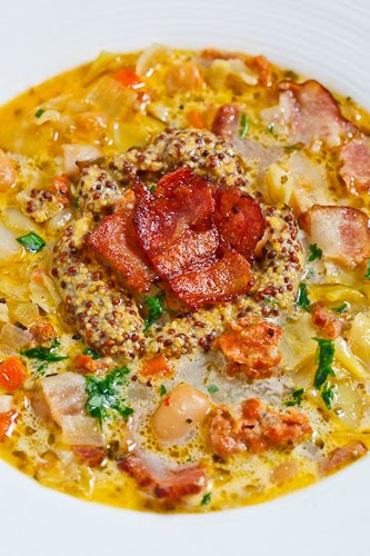 Creamy Cabbage and Double Smoked Bacon Soup Creamy Cabbage and Double Smoked Bacon Soup