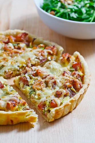 Ham and Leek Tart Ham and Leek Tart