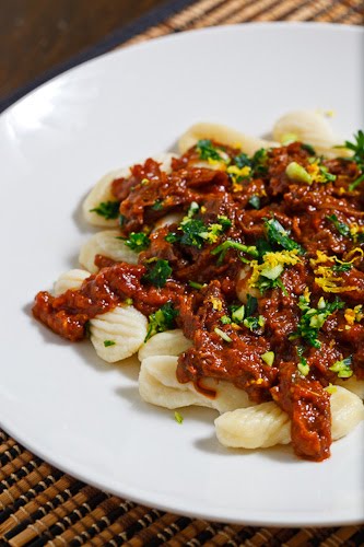 Braised Short Rib Ragu on Gnocchi Braised Short Rib Ragu on Gnocchi