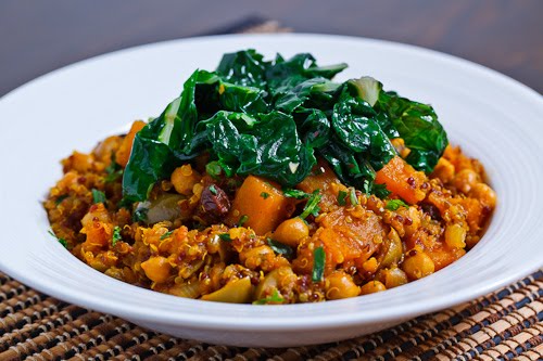 Moroccan Butternut Squash and Quinoa Tagine