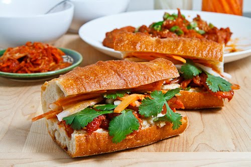 Spicy Pork Bulgogi Banh Mi Spicy Pork Bulgogi Banh Mi