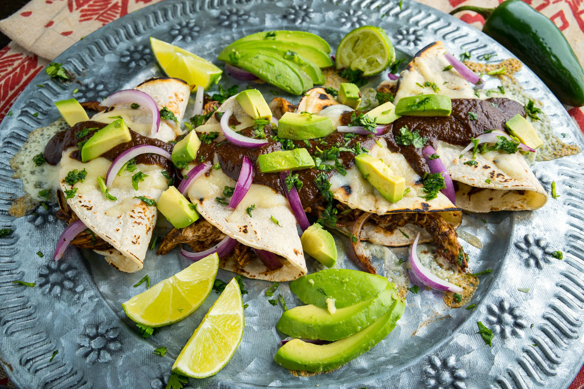 Chicken Mole Enchiladas Chicken Mole Enchiladas