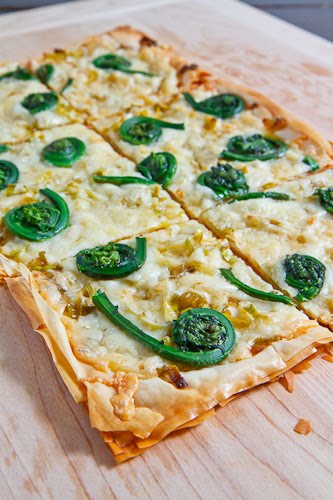 Fiddlehead Tart Fiddlehead Tart