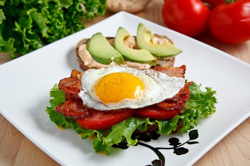 Avocado BLT with Fried Egg And Chipotle Mayo Avocado BLT with Fried Egg And Chipotle Mayo