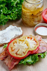 Pickled Green Tomato BLT Pickled Green Tomato BLT