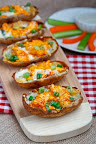 Buffalo Chicken Potato Skins Buffalo Chicken Potato Skins