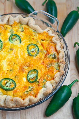 Jalapeño Popper Quiche Jalapeño Popper Quiche