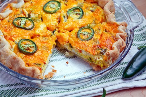 Jalapeño Popper Quiche Jalapeño Popper Quiche
