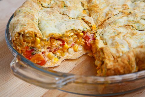 Corn and Tomato Pie Corn and Tomato Pie