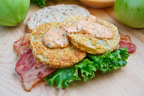 Fried Green Tomato BLT with Remoulade Fried Green Tomato BLT with Remoulade