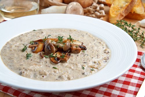 Creamy Mushroom and Roasted Cauliflower Soup Creamy Mushroom and Roasted Cauliflower Soup