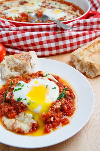 Italian Style Baked Eggs