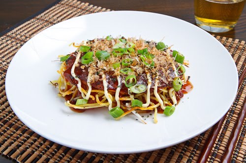 Okonomiyaki (Hiroshima Style) Okonomiyaki (Hiroshima Style)