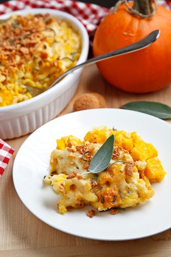 Pumpkin Mac n Cheese with Amaretti Crust Pumpkin Mac n Cheese with Amaretti Crust