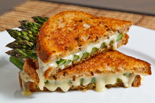 Asparagus Grilled Cheese Sandwich Asparagus Grilled Cheese Sandwich
