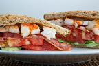 BLAST (Bacon, Lettuce, Avocado, Shrimp and Tomato) Sandwich BLAST (Bacon, Lettuce, Avocado, Shrimp and Tomato) Sandwich