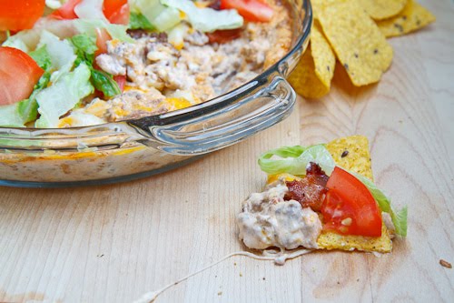 Bacon Double Cheese Burger Dip Bacon Double Cheese Burger Dip