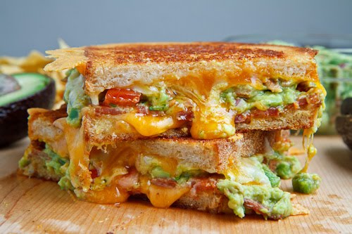 Bacon Guacamole Grilled Cheese Sandwich Bacon Guacamole Grilled Cheese Sandwich