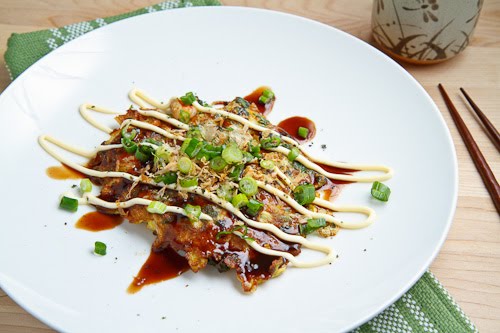 Egg Foo Young, Okonomiyaki Style Egg Foo Young, Okonomiyaki Style