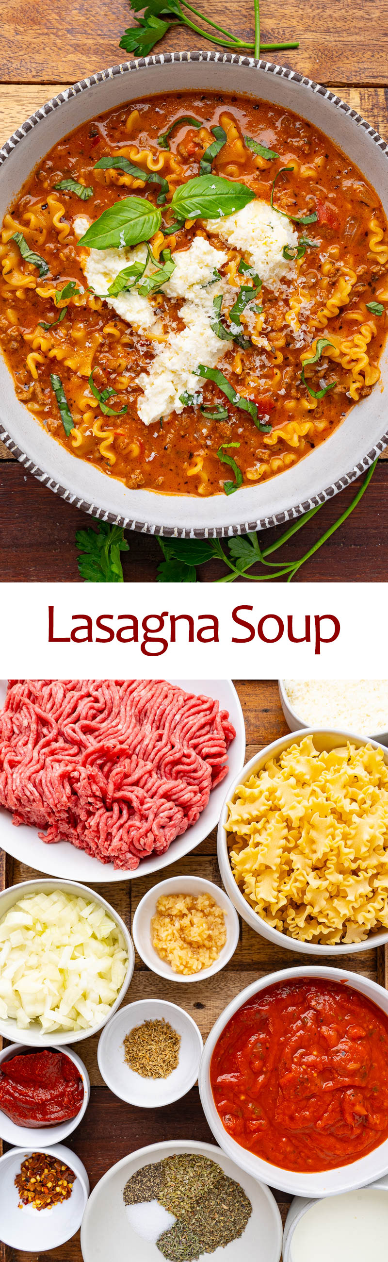 Lasagna Soup Lasagna Soup