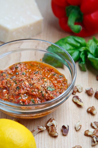 Roasted Red Pepper and Walnut Pesto Roasted Red Pepper and Walnut Pesto