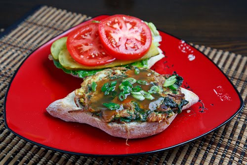 St Pauls Egg Foo Young Sandwich St Pauls Egg Foo Young Sandwich