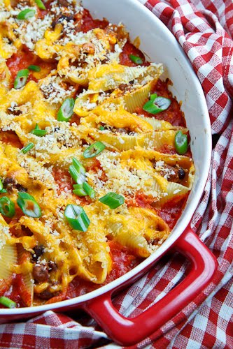 Taco Stuffed Shells Taco Stuffed Shells