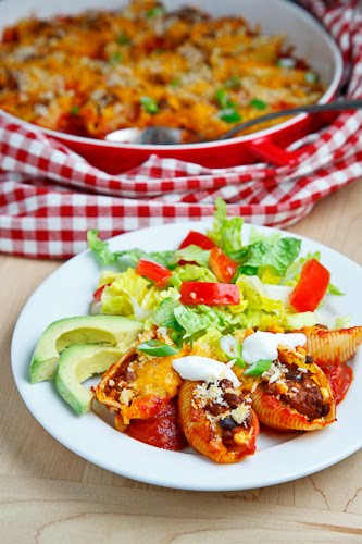 Taco Stuffed Shells Taco Stuffed Shells