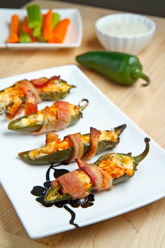 Bacon Wrapped Buffalo Chicken Jalapeno Poppers Bacon Wrapped Buffalo Chicken Jalapeno Poppers