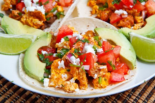 Chorizo Scrambled Eggs Breakfast Tacos Chorizo Scrambled Eggs Breakfast Tacos