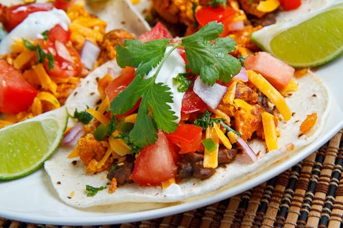 Chorizo Scrambled Eggs Breakfast Tacos Chorizo Scrambled Eggs Breakfast Tacos