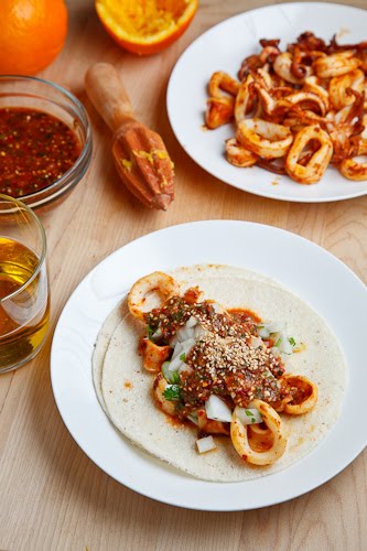 Calamari Tacos Calamari Tacos