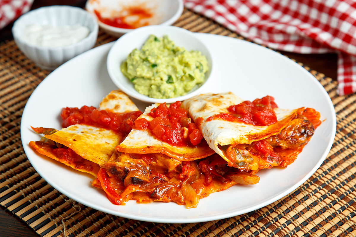 Chicken Fajita Quesadillas Chicken Fajita Quesadillas