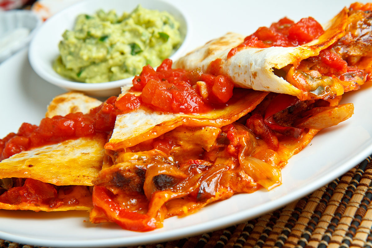 Chicken Fajita Quesadillas Chicken Fajita Quesadillas