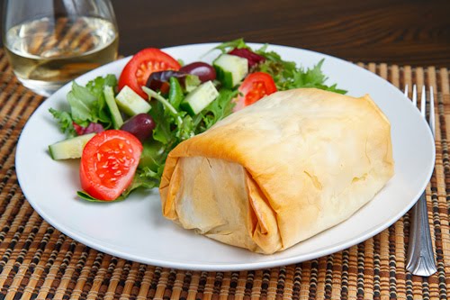 Lamb Exohiko (Lamb Stuffed Phyllo Parcels) Lamb Exohiko (Lamb Stuffed Phyllo Parcels)