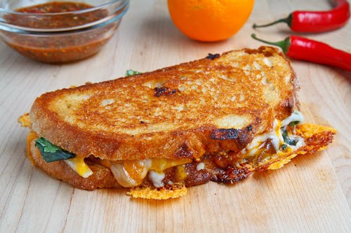 Sweet Chili Chicken Grilled Cheese Sandwich Sweet Chili Chicken Grilled Cheese Sandwich