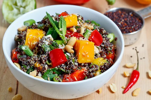 Thai Style Black Quinoa Salad Thai Style Black Quinoa Salad