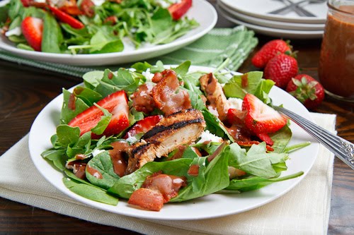 Strawberry and Balsamic Grilled Chicken Salad Strawberry and Balsamic Grilled Chicken Salad