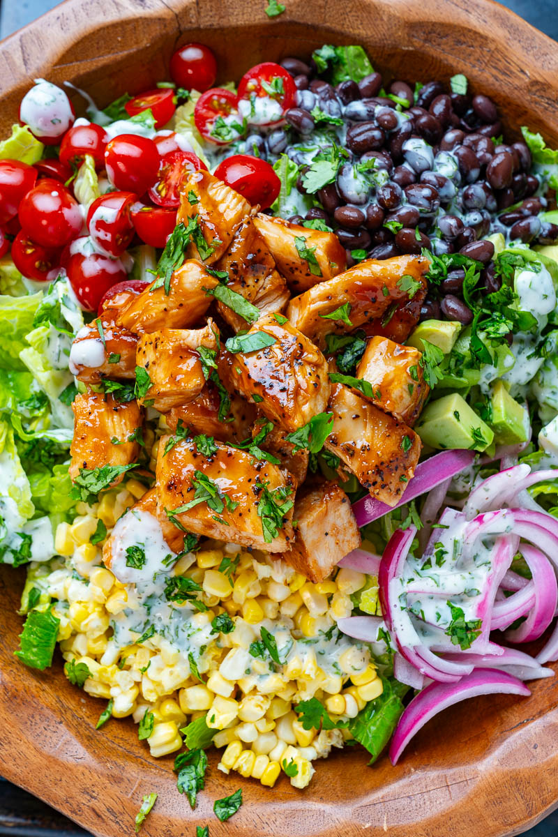 BBQ Chicken Salad