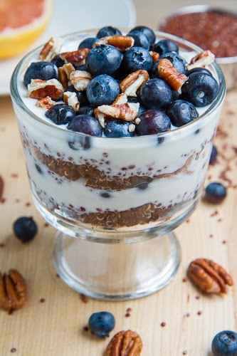 Blueberry Quinoa Parfait Blueberry Quinoa Parfait