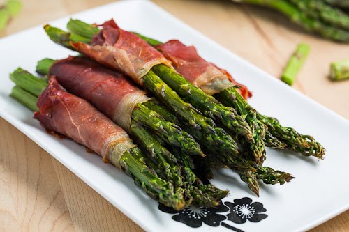 Prosciutto Wrapped Asparagus Prosciutto Wrapped Asparagus