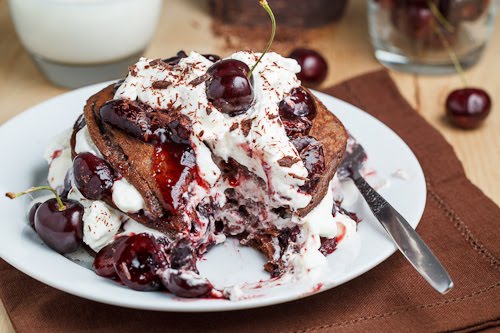 Black Forest Pancakes Black Forest Pancakes