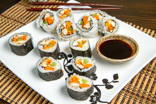 Buffalo Chicken Sushi Buffalo Chicken Sushi