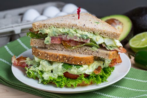 Guacamole Egg Salad Sandwich Guacamole Egg Salad Sandwich