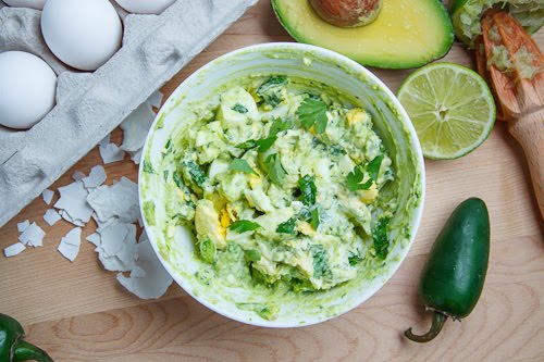 Guacamole Egg Salad Sandwich Guacamole Egg Salad Sandwich
