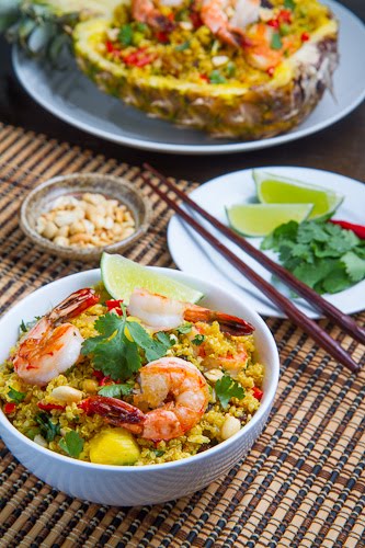 Pineapple and Shrimp Fried Quinoa Pineapple and Shrimp Fried Quinoa