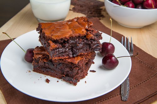 Roast Cherry Dark Chocolate Brownies Roast Cherry Dark Chocolate Brownies